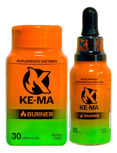 COMBO KE-MA (CAPSULAS + DRENADOR) BGTA